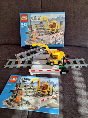 Legocity 7936 bahnübergang - legocity,