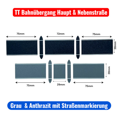 Bahnübergang für - tt,