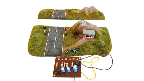 Bahnübergang - h0,