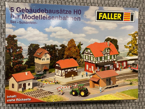 Faller gebäude bausatz - h0, gebäude-bausatz-set