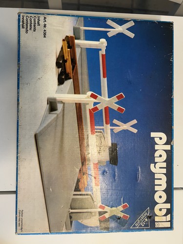 Playmobil bahnübergang 4364 - bahnübergang,