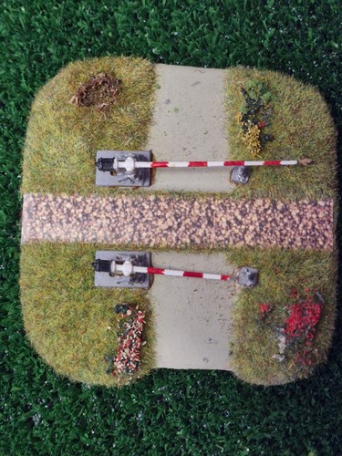Bahnübergang spur eine - spur,