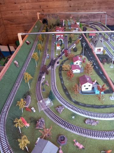 Eisenbahn anlage von - h0,