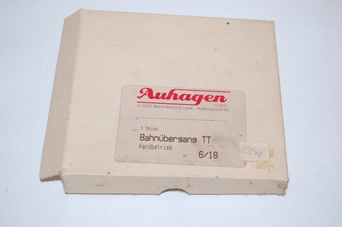 Auhagen bahnübergang spur - bahnübergang, tt