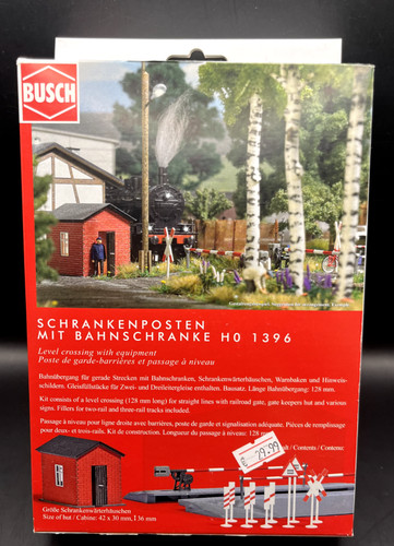 Busch 1396 schrankenposten - busch, h0